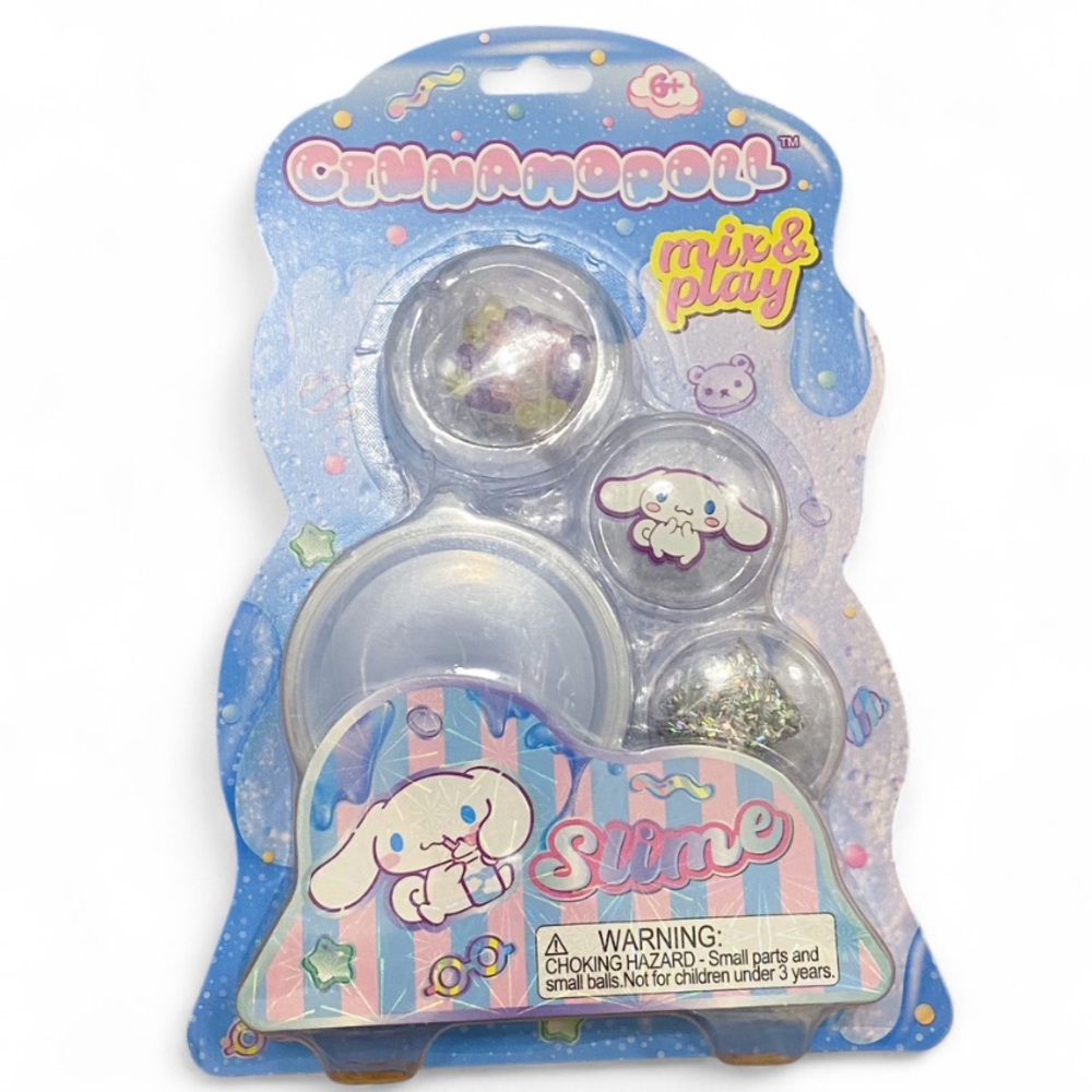 🎀3/$25🎀 Cinnamoroll Mix & Play Slime Set